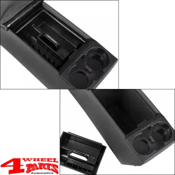 Mittelkonsole Ultimate II schwarz CJ + Wrangler YJ Bj. 76-95