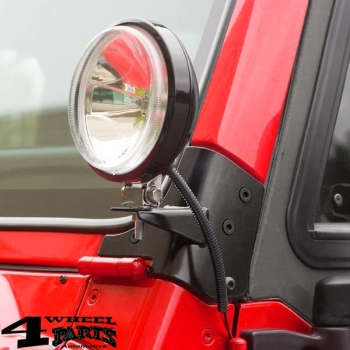Scheinwerferhalter Halter schwarz Wrangler TJ Bj. 97-06
