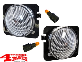 Side Marker Light White Replacement Wrangler JK year 07-18