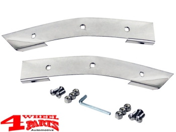 Corner Guard Set Stainless Steel Wrangler YJ year 87-95