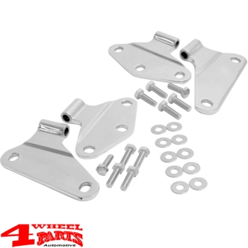 Door Body Hinge Kit Stainless Steel Wrangler JK year 07-18 2- + 4-doors