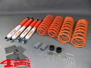 Suspension System Lift Kit from Trailmaster with TÜV +60mm Comfort Nissan Patrol GR Y61 year 98-13 Short Body