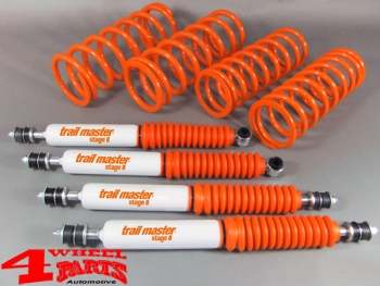 Fahrwerk Trailmaster mit TÜV Sport +30mm Defender 130 Bj. 1991- / +40mm Defender 110 Bj. 1983-