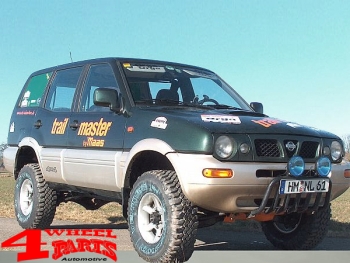 Fahrwerk Trailmaster mit TÜV +50/80mm Maverick Bj. 93-98 langer Radstand UDS + UNS / Terrano II R20 Bj. 93-07 langer Radstand