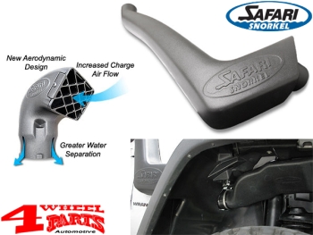 Safari Snorkel the Original Jeep Wrangler JK year 07-18 2,8 L CRD + 3,8 L