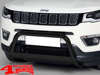 Front Protection Bar TÜV Black Compass + Hybrid  year 17-23