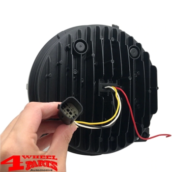 LED Scheinwerfer Black Wrangler JL JT Bj. 18-24 Sport Modell