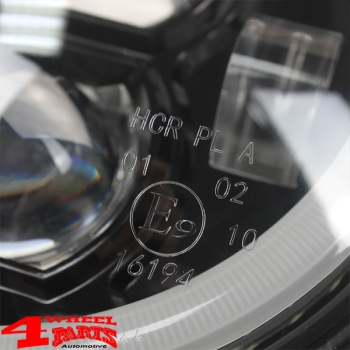 LED Scheinwerfer Black Wrangler JL JT Bj. 18-24 Sport Modell