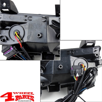 LED Turn Signal Lights Smoked Wrangler JL JT 18-24 Sport