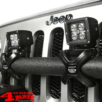 LED Headlamp Square 8x7,5cm 16 Watt