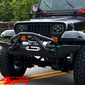 LED Scheinwerfer Paar Black Wrangler YJ 87-95 US