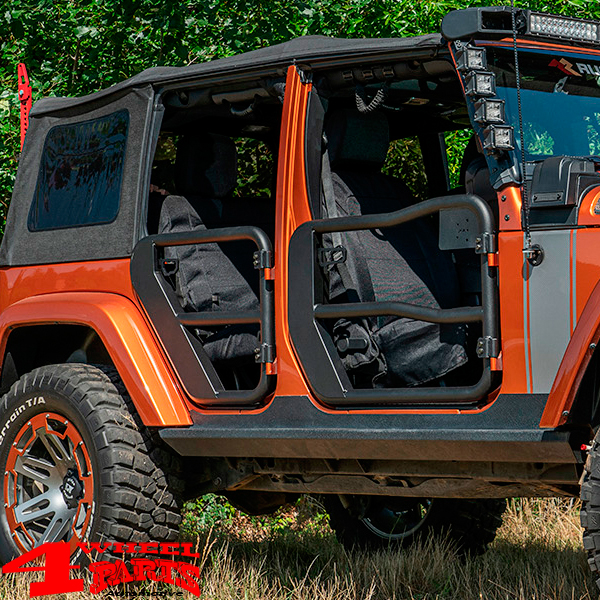 Fortis Half Tube Doors Pair Front Jeep Wrangler JK Unlimited year 07-18 4- doors | 4 Wheel Parts