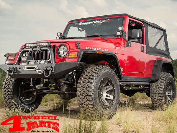 Flat Fender Flare Set Hurricane Style 4-pce. Jeep Wrangler TJ year 97-06 | 4 Wheel Parts Flat Fender Flare Set Hurricane Style 4-pce. Jeep Wrangler TJ year 97-06 | 4 Wheel Parts