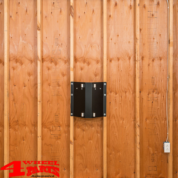 Wall Mount Steel Door Holder in the Garage Jeep CJ Wrangler YJ