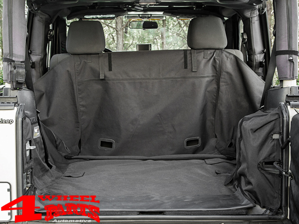 Rugged Ridge 13260.02 C3 Cargo Cover with Subwoofer for 2007-2014 Jeep Wrangler JKU 4 Door