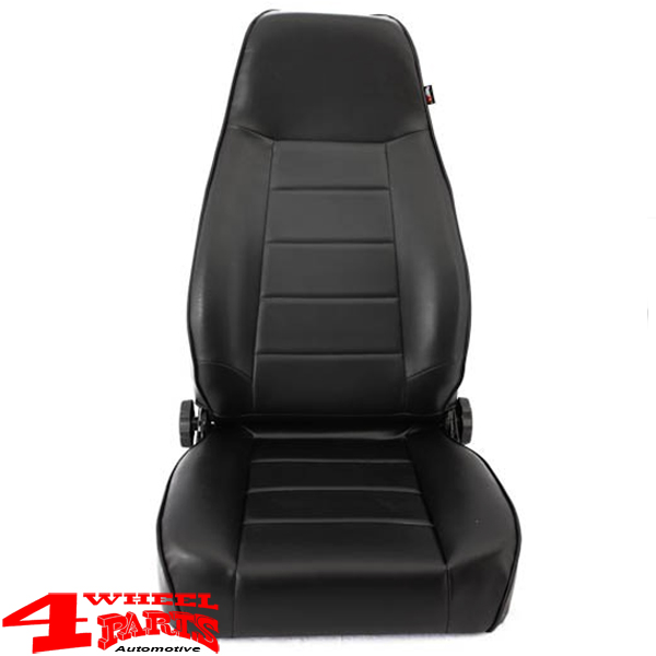 Comfort Seat Factory Replacementseat Black Crush Jeep CJ + Wrangler YJ TJ  year 76-02