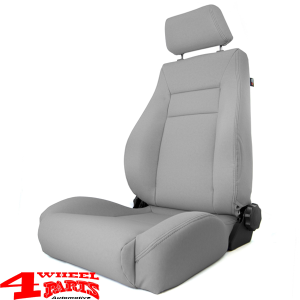 Sitz Sportsitz Sierra XHD Seat Grau Denim Jeep Wrangler TJ Bj. 97