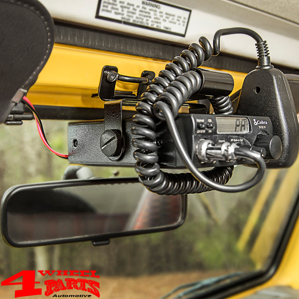 CB Radio Mounting Bracket Jeep Wrangler TJ year 97-02 | 4 Wheel Parts