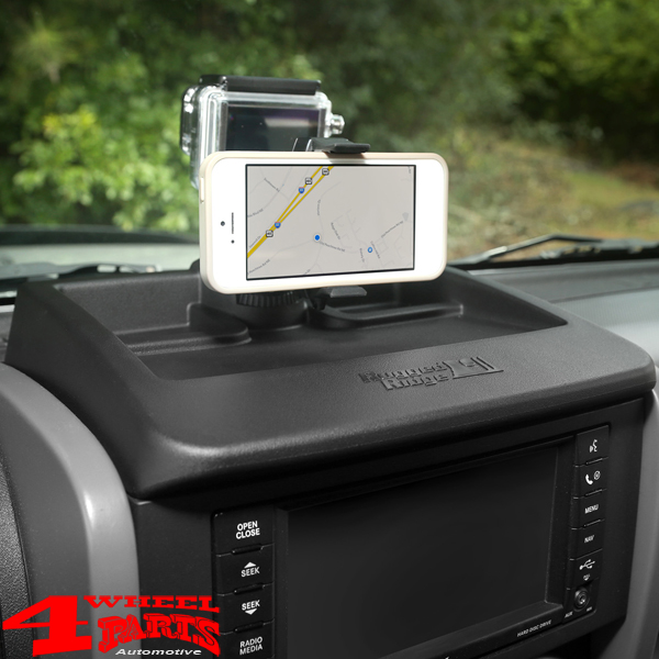 Dash Multi-Mount System over the Dashboard for Handy Navi or Camera Jeep  Wrangler JK year 07-10 | 4 Wheel Parts