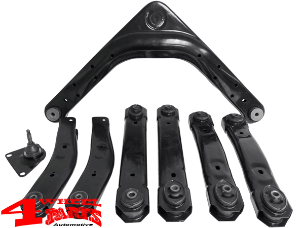 Set Control Arms for 99-04 Jeep Grand Cherokee Front Lower Suspension 52088217AD 
