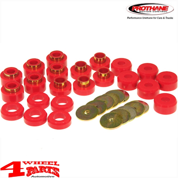 Body Mount Kit Polyurethane Jeep Wrangler TJ year 97-06 | 4 Wheel Parts