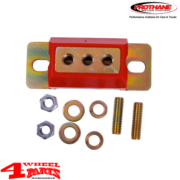 Transmission Mount Bushing Polyurethane Red Jeep CJ + Wrangler YJ year  73-95 | 4 Wheel Parts