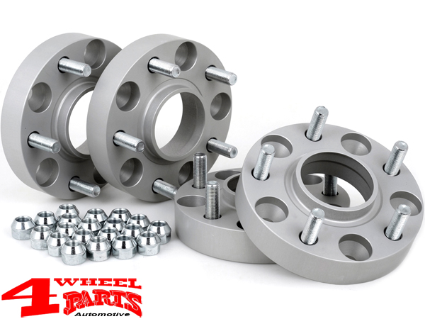 Wheel Spacer Kit 60mm with TÜV per Axle 4 pce. Aluminum from Eibach Jeep  Wrangler JK year 07-18 | 4 Wheel Parts