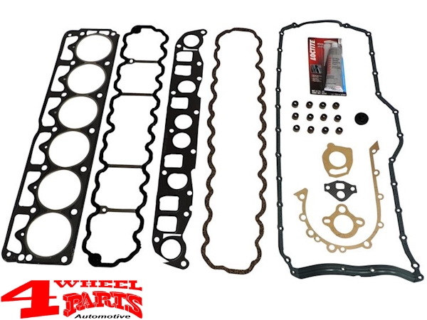 Engine Gasket Set Upper and Lower Jeep Wrangler YJ TJ + Cherokee 
