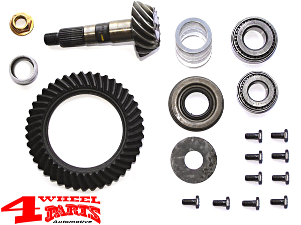 Ring & Pinion Set Differential Front Axle Dana 30 Ratio  Jeep Wrangler  TJ + Grand Cherokee ZJ year 96-98 | 4 Wheel Parts