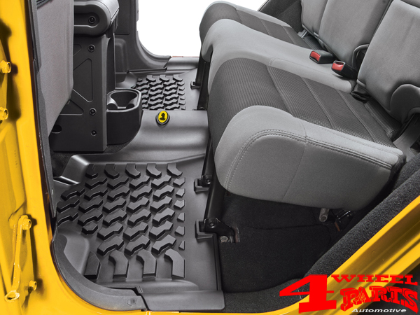 Floor Liner Floormats Set Rear From Bestop Jeep Wrangler Jk