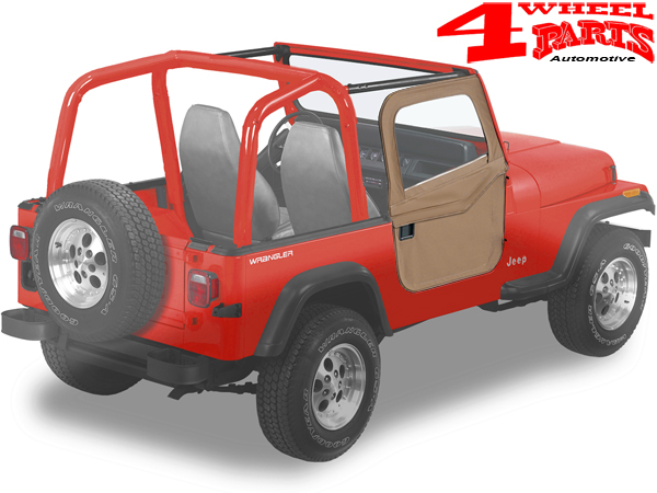 Türen aus Spiegeln für Jeep Wrangler Cj Yj Tj Jk Jl & Unlimited, breitere  Rückspiegel Quadratische Tür