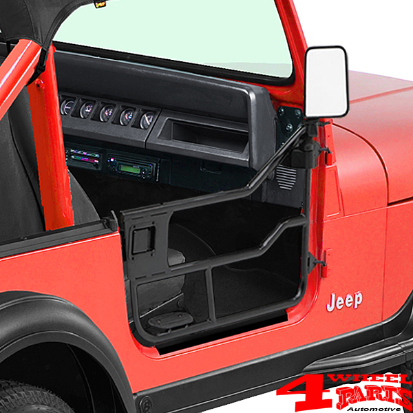 Half Doors Element Tube Doors Bestop Jeep CJ + Wrangler YJ year 80-95 | 4  Wheel Parts
