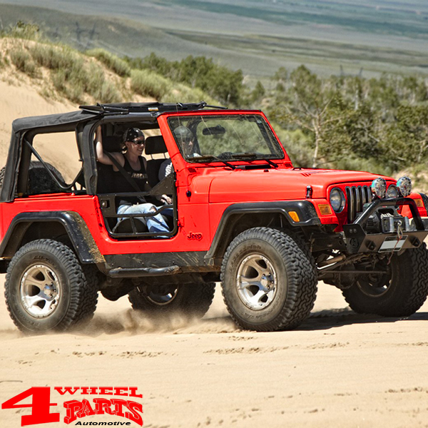 Half Doors Element Tube Doors Matte Bestop Jeep Wrangler TJ year 97-06 | 4  Wheel Parts