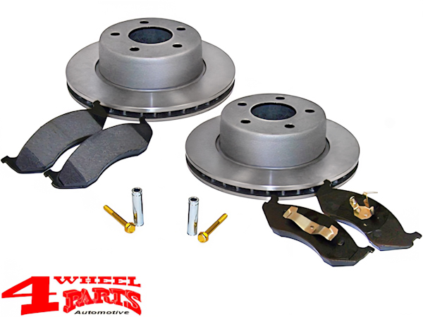 Disc Brake Rebuild Kit Front Jeep Wrangler YJ TJ + Cherokee XJ + Grand  Cherokee ZJ year 90-99 | 4 Wheel Parts