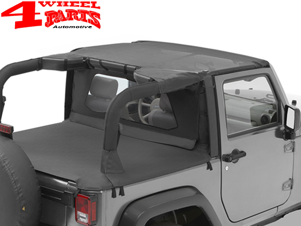 Header Bikini Top Mesh Bestop Jeep Wrangler JK year 07-09 2-doors | 4 Wheel  Parts