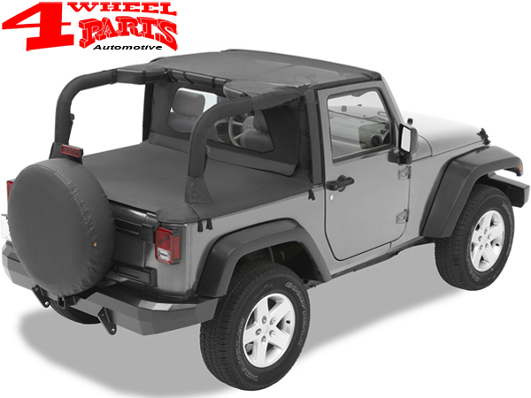 Header Bikini Top Mesh Bestop Jeep Wrangler JK year 07-09 2-doors | 4 Wheel  Parts