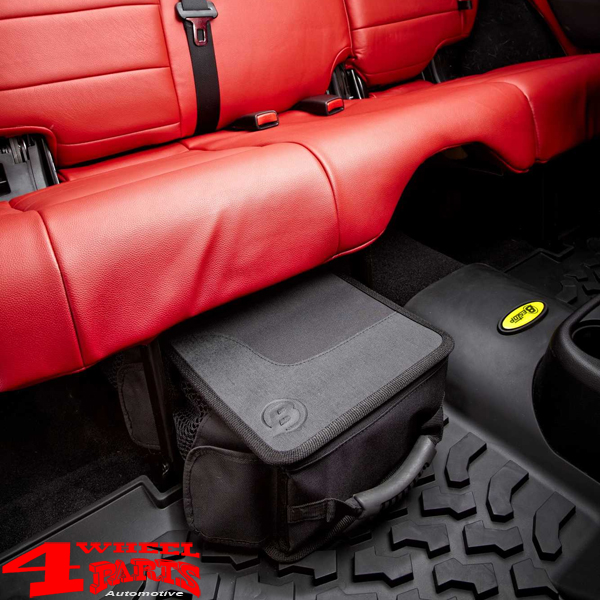 Underseat Organizer Storage Bag Bestop Black Diamond Jeep Wrangler JK JL  year 07-23 2- or 4 doors | 4 Wheel Parts