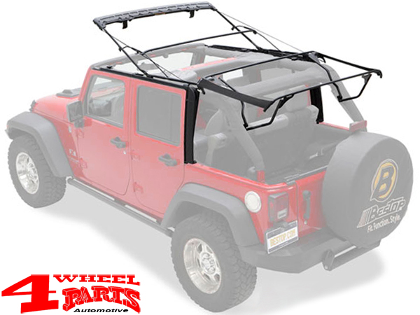 Bow Kit Factory Style Soft Top or Supertop NX Bestop Jeep Wrangler JK Unlimited year 07-18 4-doors | 4 Wheel Parts Bow Kit Factory Style Soft Top or Supertop NX Bestop Jeep Wrangler JK Unlimited year 07-18 4-doors | 4 Wheel Parts
