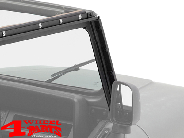 Replacement Softtop Right Passenger Side Pillar Post Jeep Wrangler YJ year  87-95 | 4 Wheel Parts