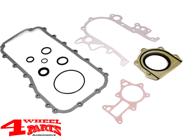 Oil Pan Engine Gasket Set Lower Jeep Wrangler JK year 07-11 with 3,8 L 6  Cyl. Engine | 4 Wheel Parts