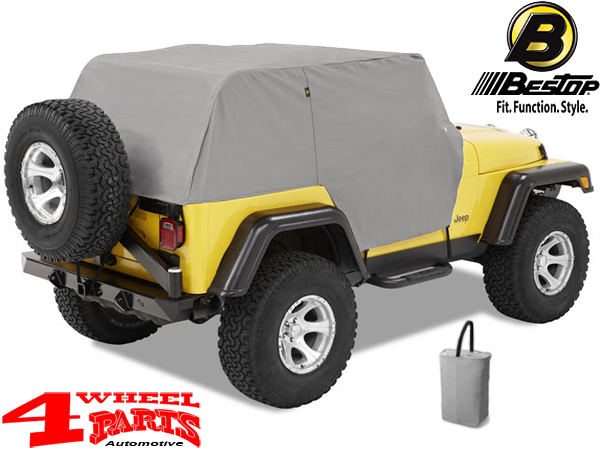 Trail Cover from Bestop Charcoal Denim Jeep Wrangler TJ year 97-06 | 4  Wheel Parts