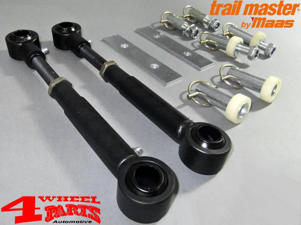 Sway Bar Disconnect End Links Front Disconnects for Suspension Lift  +75-100mm Trailmaster Jeep Wrangler YJ year 87-95 | 4 Wheel Parts