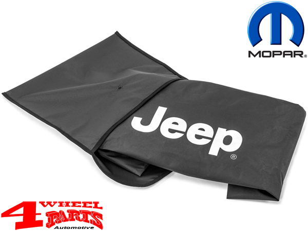 Cab Car Cover with Jeep Logo from Mopar Jeep Wrangler JL year 18-23 2-doors  | 4 Wheel Parts