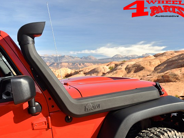 Snorkel AEV Air Ram System Jeep Wrangler JK year 07-18 2,8 L CRD + 3,8 L 6  Cyl. | 4 Wheel Parts