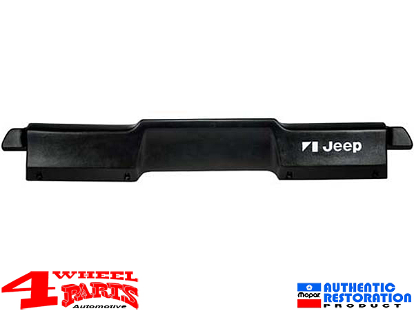 Replacement Dash Pad Black with Jeep Logo for Jeep CJ year 76-86