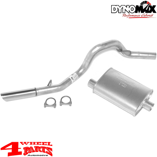 Sport Exhaust Kit Jeep Wrangler TJ year 96-99 with 2,5 4,0 L 4/6 Cyl.  Engine | 4 Wheel Parts