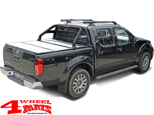 Uberrollbugel Stahl schwarz matt mit TUV Nissan Navara D40 Bj. 2005 2014 4 Wheel Parts