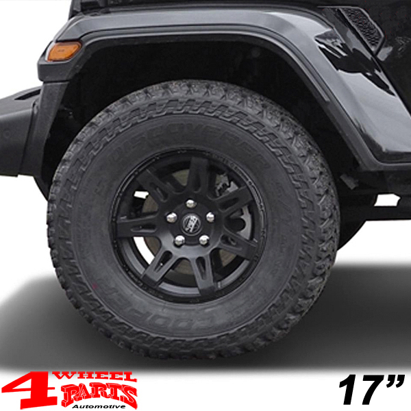 Aluminum Wheel Set W-TEC Extreme Black Edition 8,5x17 ET +30 