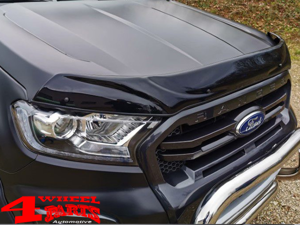 Acryl-Autofenster-Visier Für Ford Ranger T9 Raptor Wildtrak Sport XLT XLS  XL 2022 2023 2024 Seitenscheiben-Deflektor Regenwetter-Schutzschilder