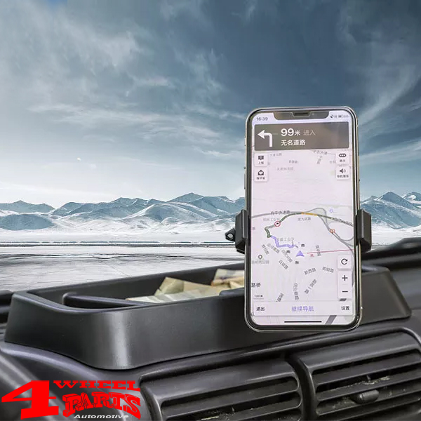 Dash Multi Mount System over the Dashboard incl. Handy Smartphone Holder Jeep Wrangler TJ year 97 06 4 Wheel Parts